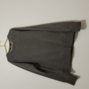 North face woman size medium gray sweatshirt